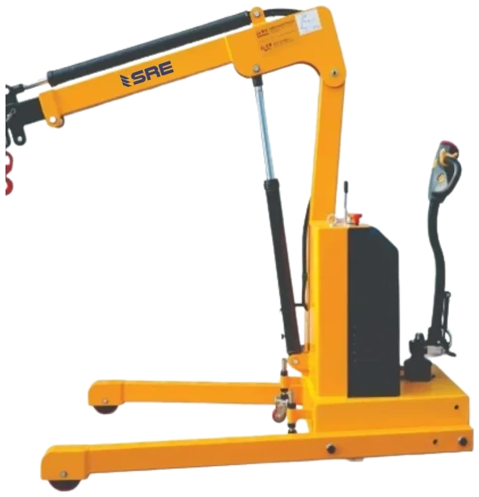 Mobile Floor Crane — SRE Material Handling
