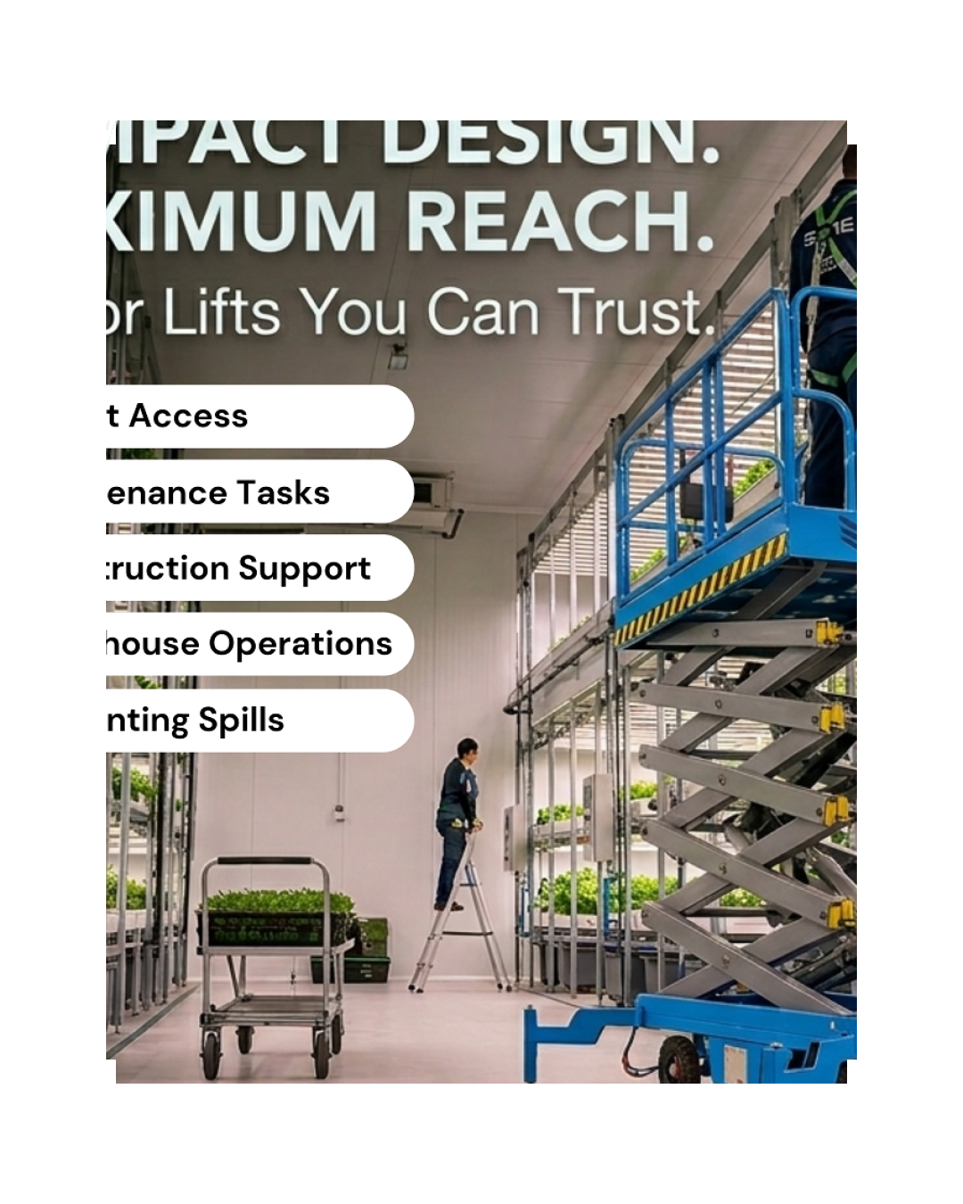 Boost Productivity with Innovative Compact Scissor Lifts