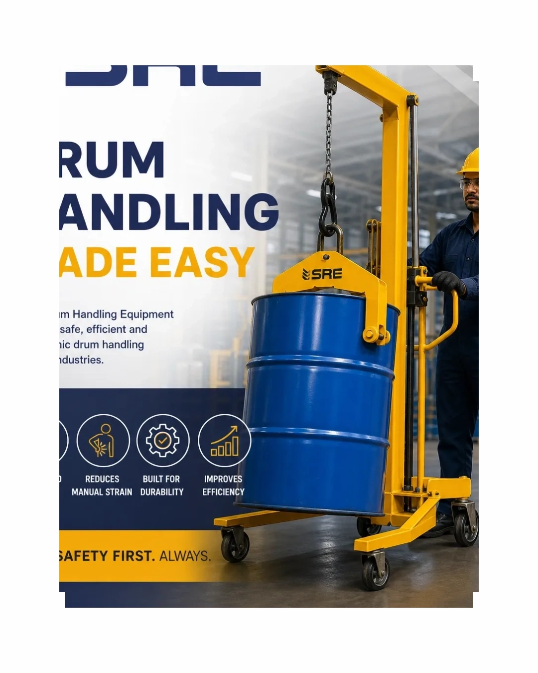 Drum Handling Solutions For Industrial Applications