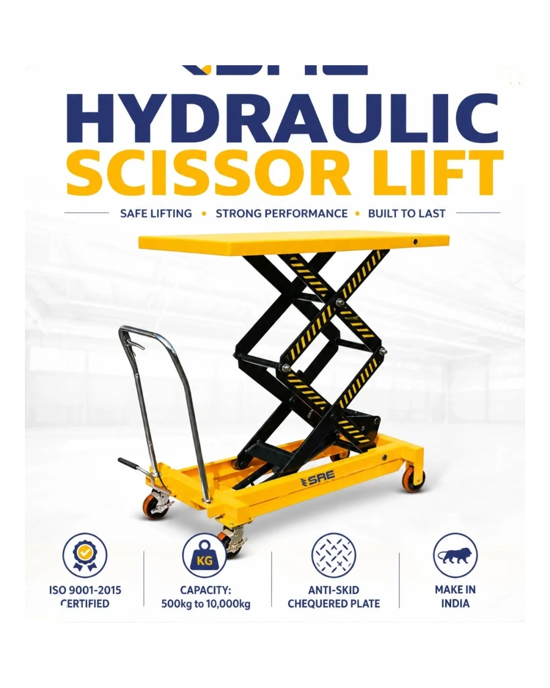How Hydraulic Scissor Lifts Improve Workplace Safety