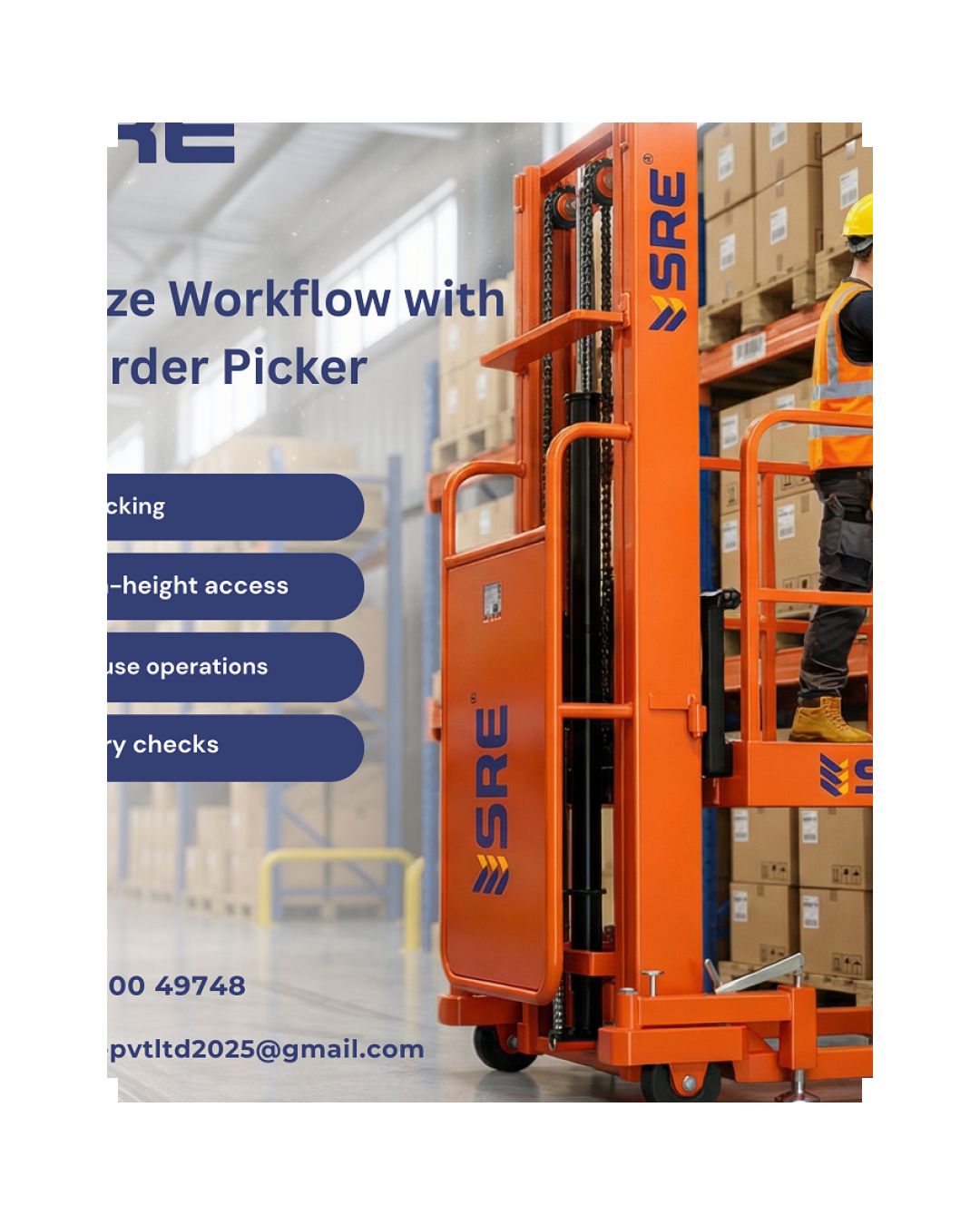 How Semi Order Pickers Improve Warehouse Productivity