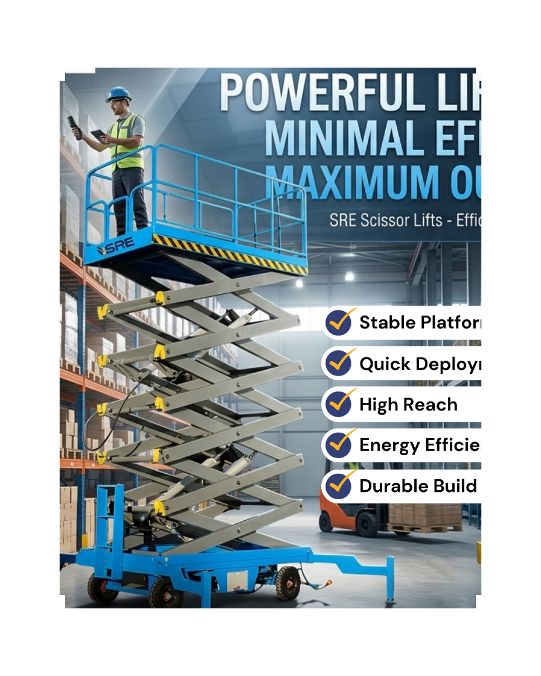 Smart Scissor Lift for Maximum Output